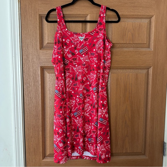 Columbia PFG sleeveless USA print dress - Picture 7 of 7
